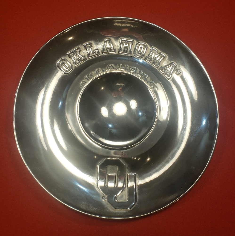 Wilton Armetale OU chip/dip Silver metal platter